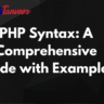 PHP Syntax