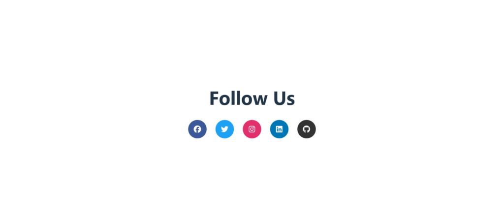 Responsive Social Media Icons in React with Hover Effects
